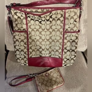 Coach Purse and Wristlet
